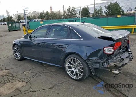 2013 Audi S4 Premium Plus z USA, uszkodzony, nr VIN WAUBGAFL8DA045826